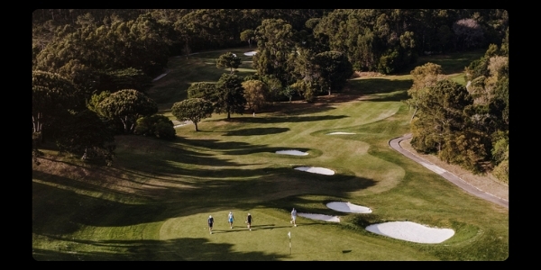 Galvin Green brand image golfbana